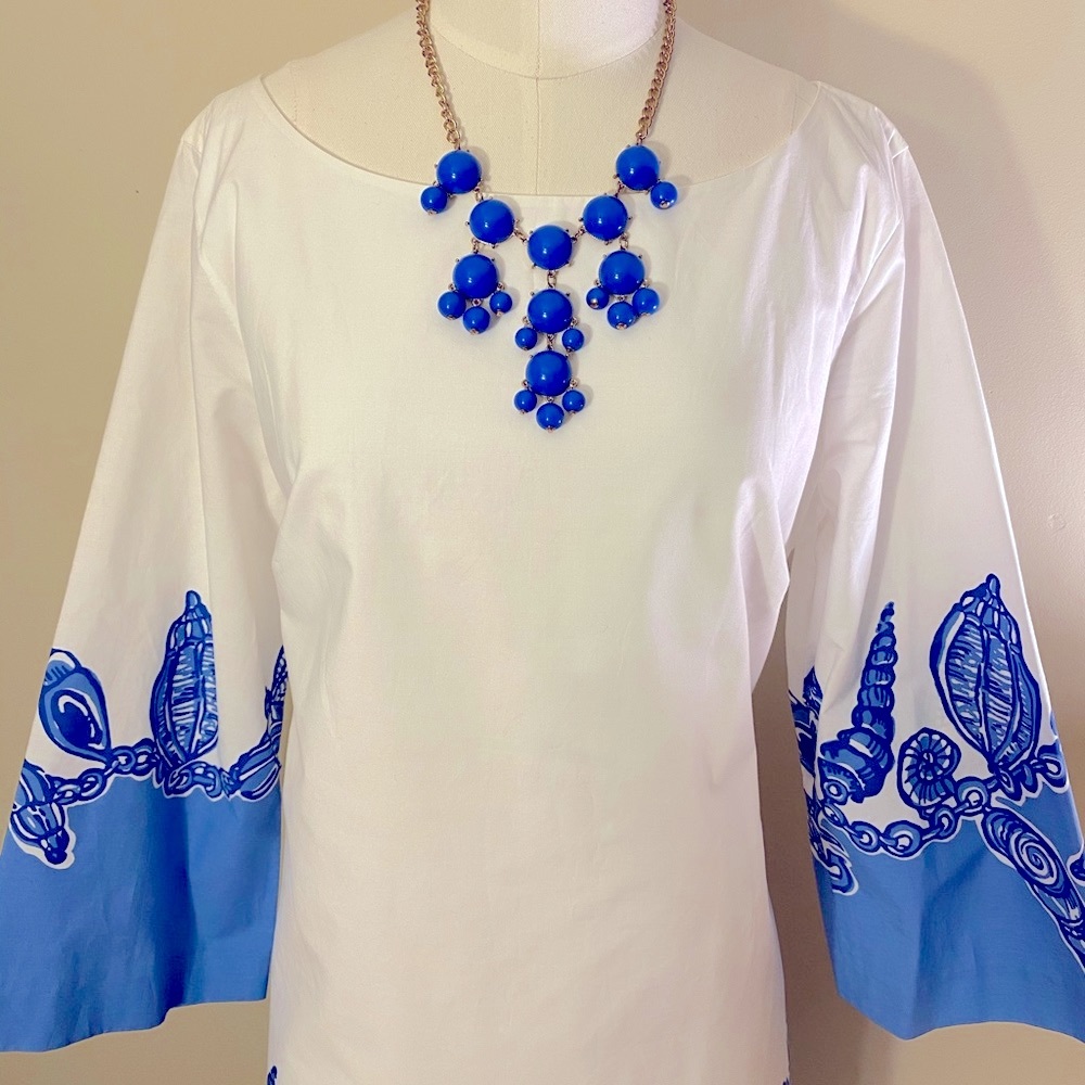 Lilly Pulitzer Shauna Tunic Dress Fallin in Love - Picture 3 of 8